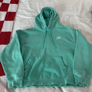 Nike Aqua Green Hoodie